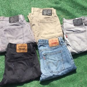 levi colored jeans